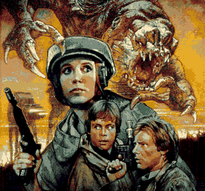 the corutship of princess leia